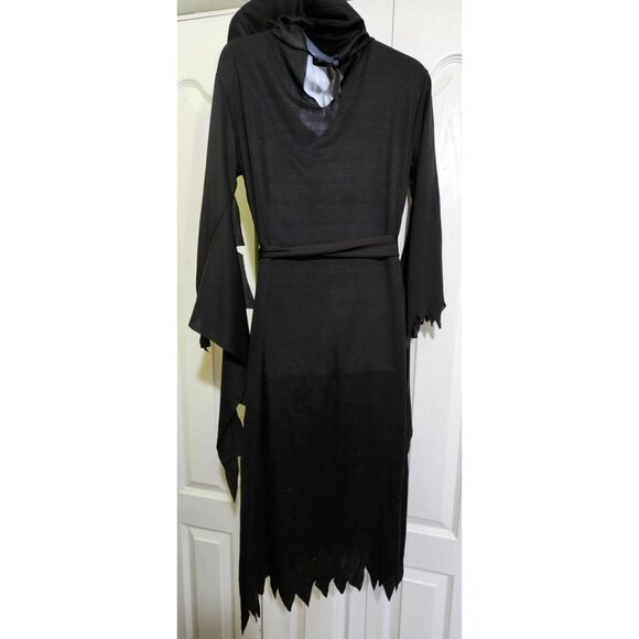 Ghost Face Costume 2 Mask Ghostface Lives Pumpkin Faux Leather Gloves Knife Kids - Picture 8 of 13